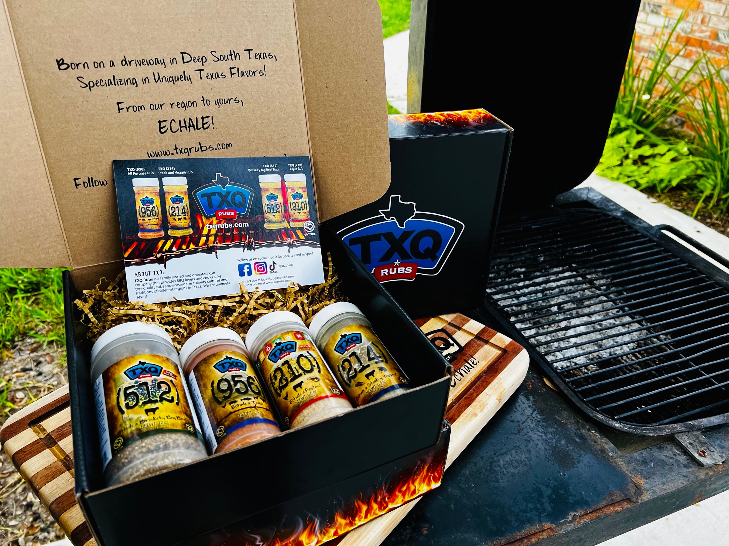 8-TXQ RUBS Road Trip Gift Box | TXQ RUBS ACTIVE